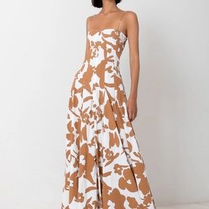 SWF bandeau spaghetti strap maxi